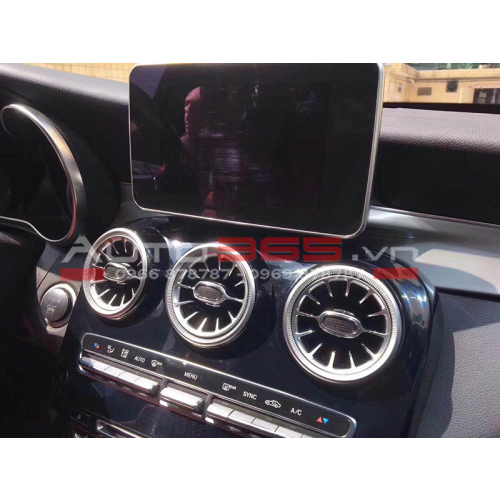 Bộ ốp cửa gió điều hòa AMG cho MERCEDES C Class